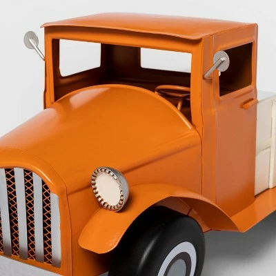 Hyde & EEK! Boutique Harvest Orange Metal Truck Decorative Prop - Hyde & EEK! Boutique™ 4 Hyde & EEK! Boutique Harvest Orange Metal Truck Decorative Prop - Hyde & EEK! Boutique™ - Image 2