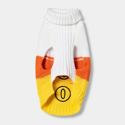 Halloween Candy Corn Boo Dog and Cat Sweater - Hyde & EEK! Boutique™ 4 Halloween Candy Corn Boo Dog and Cat Sweater - Hyde & EEK! Boutique™ - Image 2