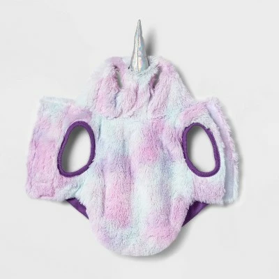 Unicorn Plush Hoodie Dog and Cat Costume - Hyde & EEK! Boutique™ 3 Unicorn Plush Hoodie Dog and Cat Costume - Hyde & EEK! Boutique™