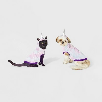 Unicorn Plush Hoodie Dog and Cat Costume - Hyde & EEK! Boutique™ 7 Unicorn Plush Hoodie Dog and Cat Costume - Hyde & EEK! Boutique™ - Image 5