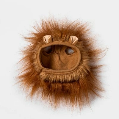 Lion Ruff Headwear Dog and Cat Costume - Brown - Hyde & EEK! Boutique™ 3 Lion Ruff Headwear Dog and Cat Costume - Brown - Hyde & EEK! Boutique™