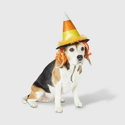 Candy Corn Witch Hat Dog and Cat Costume - Hyde & EEK! Boutique™ 6 Candy Corn Witch Hat Dog and Cat Costume - Hyde & EEK! Boutique™ - Image 4