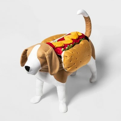 LED Plush Hotdog Dog and Cat Costume - Hyde & EEK! Boutique™ 8 LED Plush Hotdog Dog and Cat Costume - Hyde & EEK! Boutique™ - Image 6