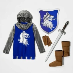 Kids' Adaptive Knight Halloween Costume Top with Accessories - Hyde & EEK! Boutique™ -Hyde & EEK! Shop unnamed file 889