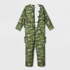 Kids' Adaptive Army Halloween Costume Jumpsuit with Accessories - Hyde & EEK! Boutique™