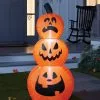 Hyde & EEK! Boutique 3.5' LED Stacked Pumpkins Inflatable Halloween Decoration - Hyde & EEK! Boutique™