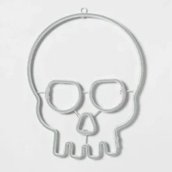 Hyde & EEK! Boutique LED Faux Neon Skull White and Purple Halloween Novelty Silhouette Light - Hyde & EEK! Boutique™ -Hyde & EEK! Shop unnamed file 954